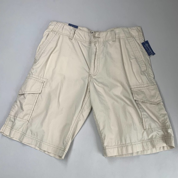 American Rag Other - NEW American Rag Men Shorts 34 Khaki Cargo Shorts Pocket Casual Fishing Outdoor